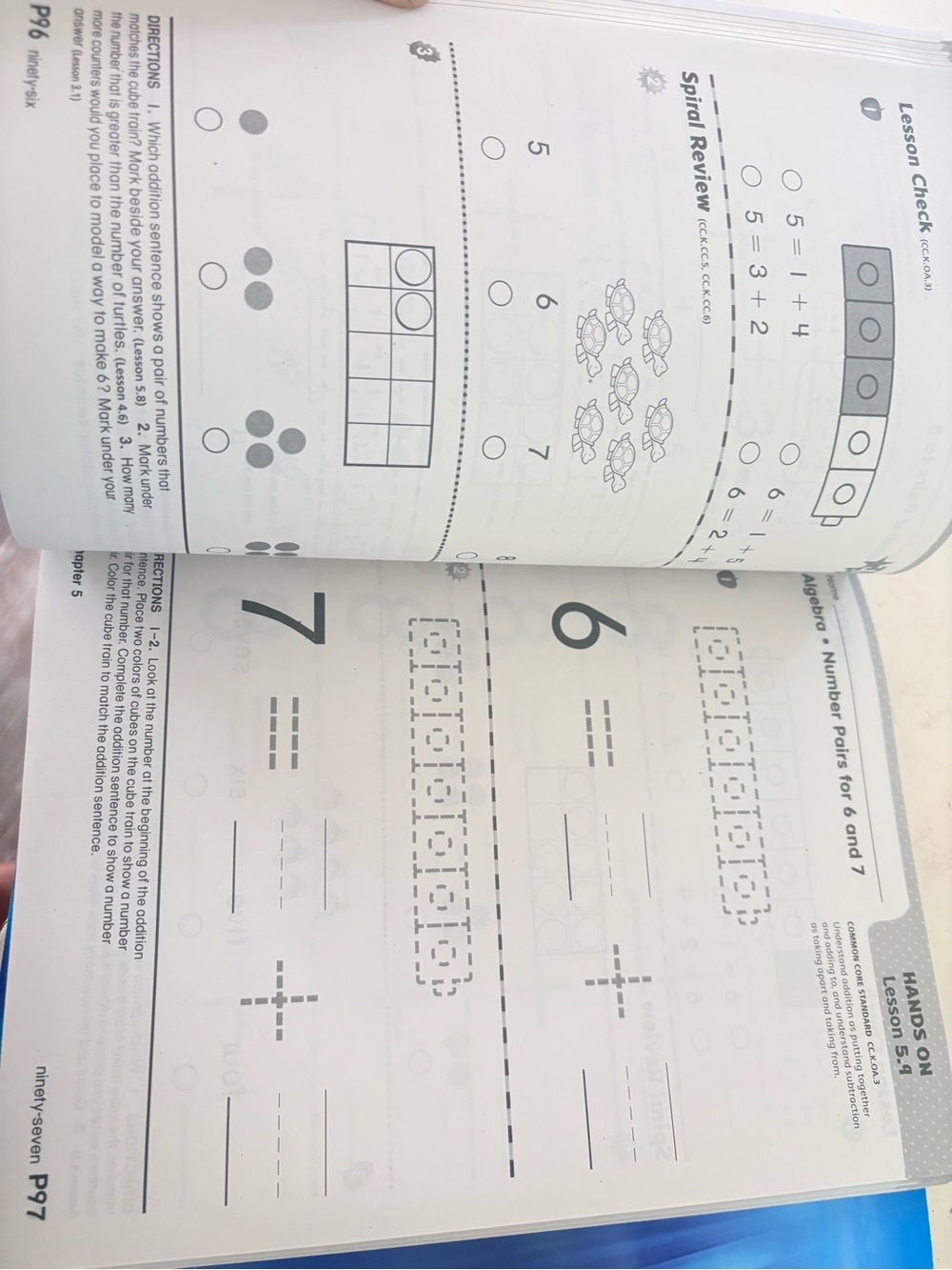 2 Kindergarten Math Books - Picture 4 of 5